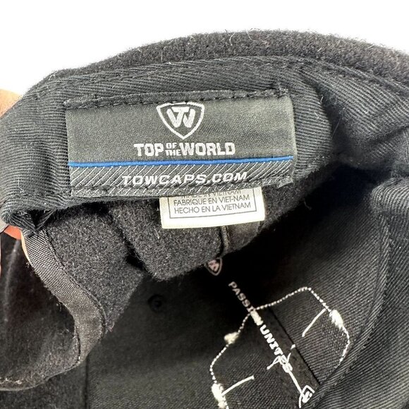 Roll Tide Alabama Top of the World Wool Blend Black Charcoal - Picture 6 of 7